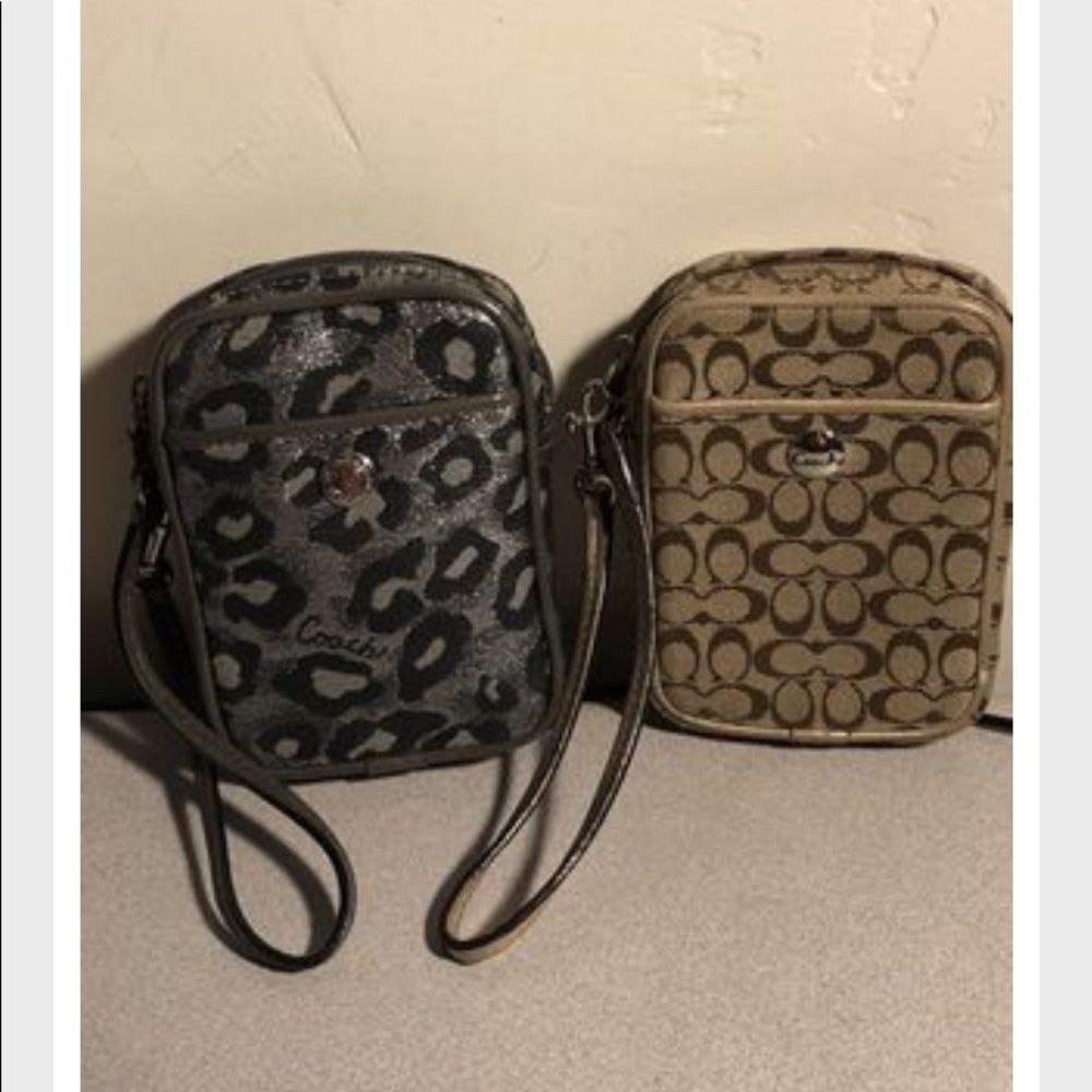 Price is for one tiny coach bags wristlets
